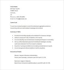 Marketing Analyst Resume Template 16 Free Samples