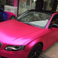 Atlanta custom wraps dedicated their training and experience in solid color change options. China Tsautop New Arrival 1 52 20m Air Bubble Free Self Adhesive Pvc Matte Satin Chrome Car Wrapping Vinyl Wrap With Rohs Certification 12 Colors China Satin Chrome Car Wrap Matte Chrome Wrap Vinyl