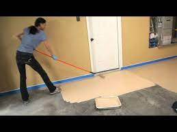 apply epoxy garage floor coating