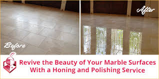 marble surfaces and how a honing