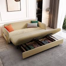 1360mm Full Sleeper Sofa Beige