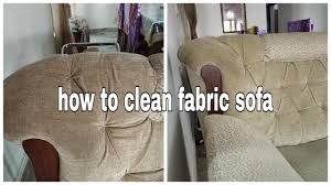 to clean fabric sofa clean dirty couch