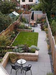 6 Thin Narrow Garden Design Ideas