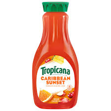 tropicana drink caribbean sunset