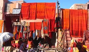 souk zrabia carpet market marrakech