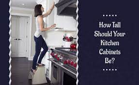 know standard height of kitchen cabinet