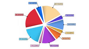 Stock Footage An Animated 10 Segment Pie Chart Versions 3 And 4 Synthetick Stock Videos