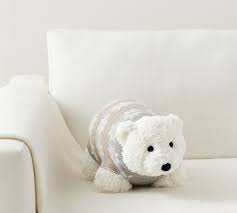 Parker Polar Bear With Sweater Shaped