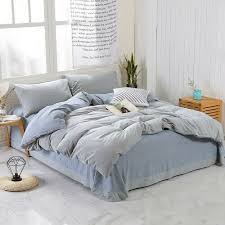 Shabby Chic Grey Duvet Cover Bedsheet