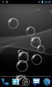 bubble live wallpaper for android