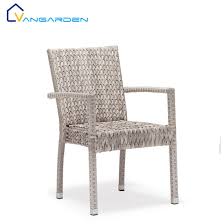 luxury plastic rattan alu chair outdoor