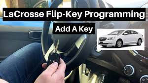 How To Program A Buick LaCrosse Flip Key Remote Fob 2010 - 2016 DIY Add A  Flip-Key Tutorial - YouTube