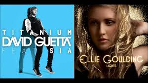 Titanium Vs Lights David Guetta Sia Vs Ellie Goulding