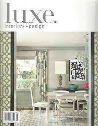 luxe interiors design july august