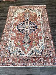 hand made wool rug 4 9x7 5 fine hariz