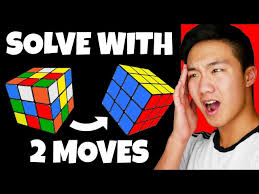 solve any rubik s cube in 2 moves