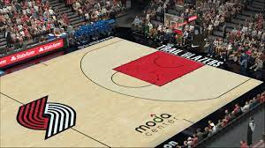The arena's current primary tenant is the portland trail blazers of the nba. Portland Trail Blazers 2017 2018 Court Nba 2k17 At Moddingway