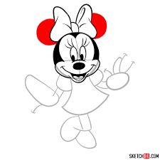 minnie mouse in a dancing pose in 21
