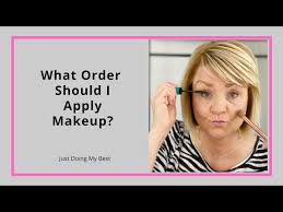 makeup tutorial the order to