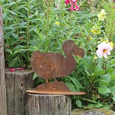 Garden Gift Rusty Metal Dodo Uk