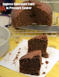 eggless chocolate cake pressure