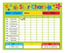 Kids Star Chart Nanny 911 Reward Chart Reward Star Chart For