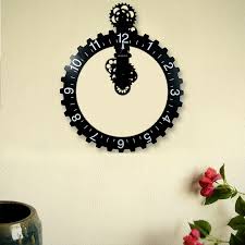 Buy Kairos Bezel Gear Wall Clock Black