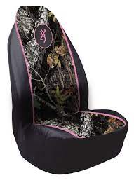 Browning Universal Pink Camo Seat Cover