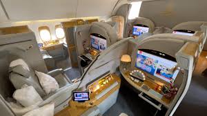 review emirates boeing 777 old first