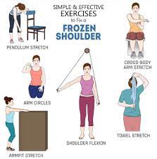 effective exercises for a frozen shoulder
