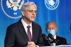 Judge merrick garland arrives to testify before a senate judiciary committee hearing on his nomination to be us attorney general on capitol hill in washington, dc on february 22, 2021. R9ipujmgc2pnjm