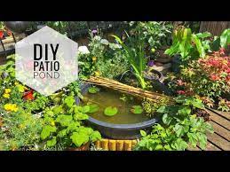 Diy City Patio Pond