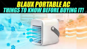 blaux portable air conditioner review