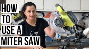 how to use a miter saw a complete