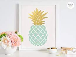 pineapple room decor