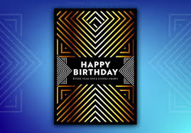 Title templates, edit templates, slide show templates, & more! Happy Birthday Stock Graphic Design And Motion Graphic Templates Adobe Stock