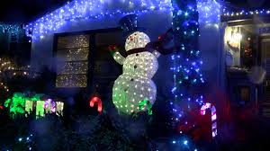 Locals Visit Holiday Light Displays On Christmas Despite