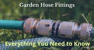 garden hose fittings everything you