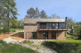 maison d architecte en bois rétifié