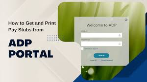 how to get and print adp pay stubs from