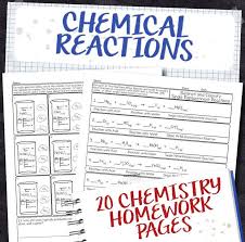 Chemistry Unit 8 Chemical Reactions