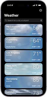 check the weather in other locations on