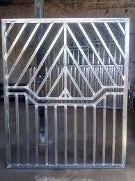 Iron Grill Gate Wall Design