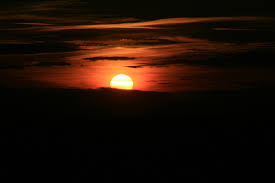 Resultado de imagem para Imagem sobre o sol depois da noite de trevas