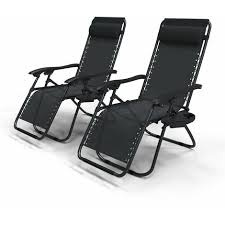 vounot set of 2 zero gravity chairs