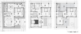 A Sample Of Row House Floor Plan
