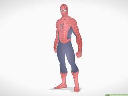 Spandex fullbody spider man homecoming costume 3d printed halloween. How To Draw Spider Man With Pictures Wikihow