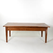 french fruitwood low table with single