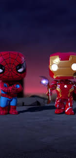 1440x2960 Iron Man And Spiderman ...