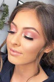 rose gold makeup ideas to emphasize